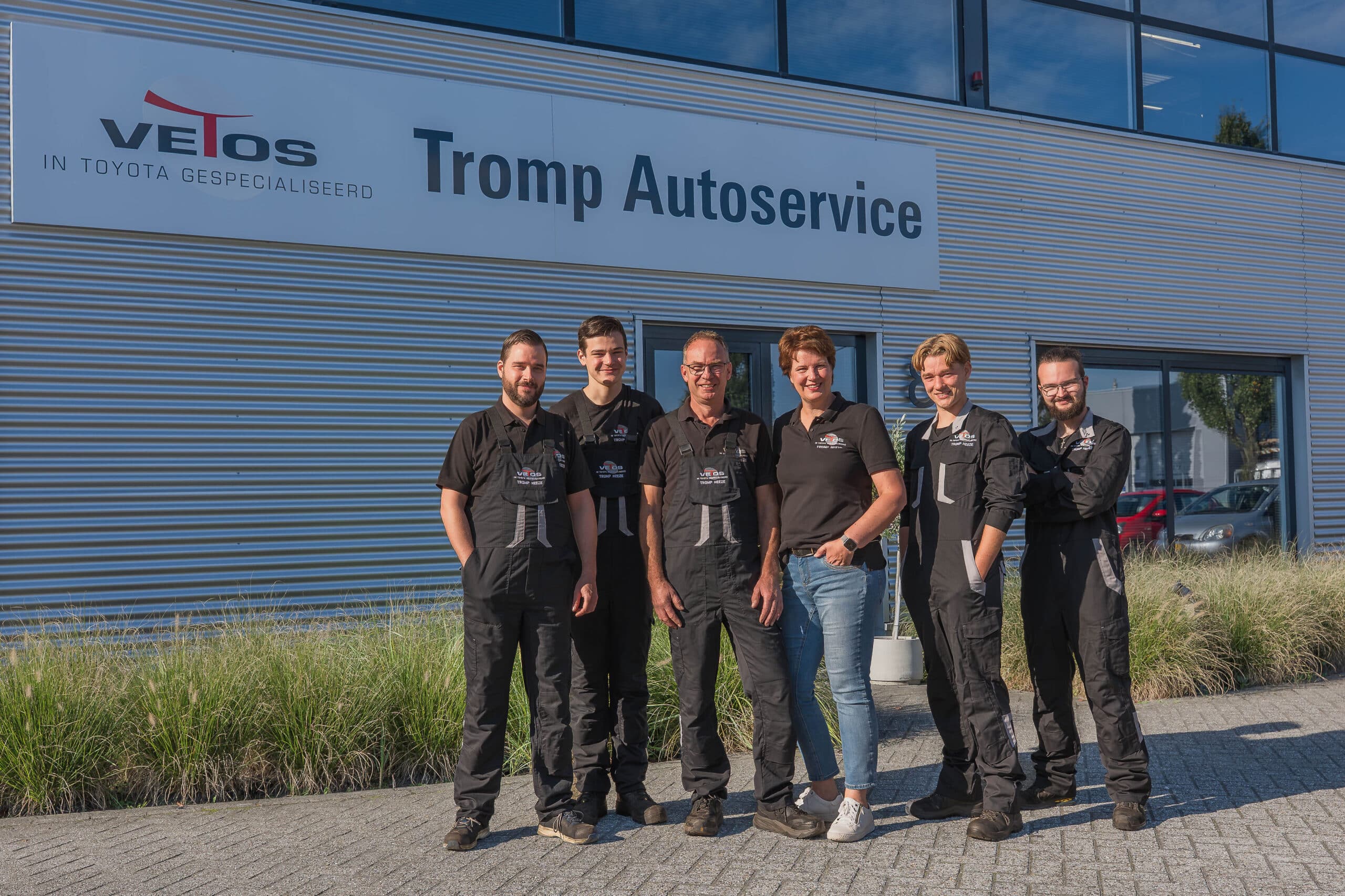 Tromp Autoservice team